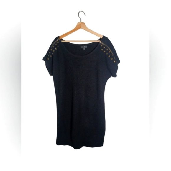 Ana black knit dress - Picture 1 of 9